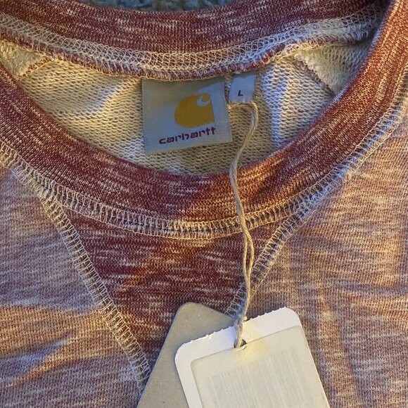 Carharrt Work In Progress "Slash Sweat" Crewneck sz men's L - Picture 3 of 11